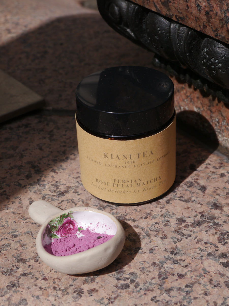 Persian rose petal matcha – Kiani Tea