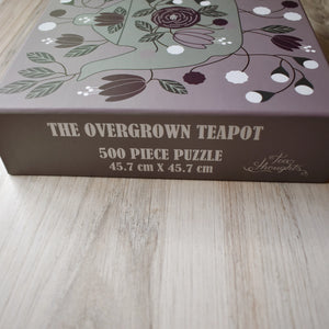 500 Piece Puzzle - Overgrown Teapot