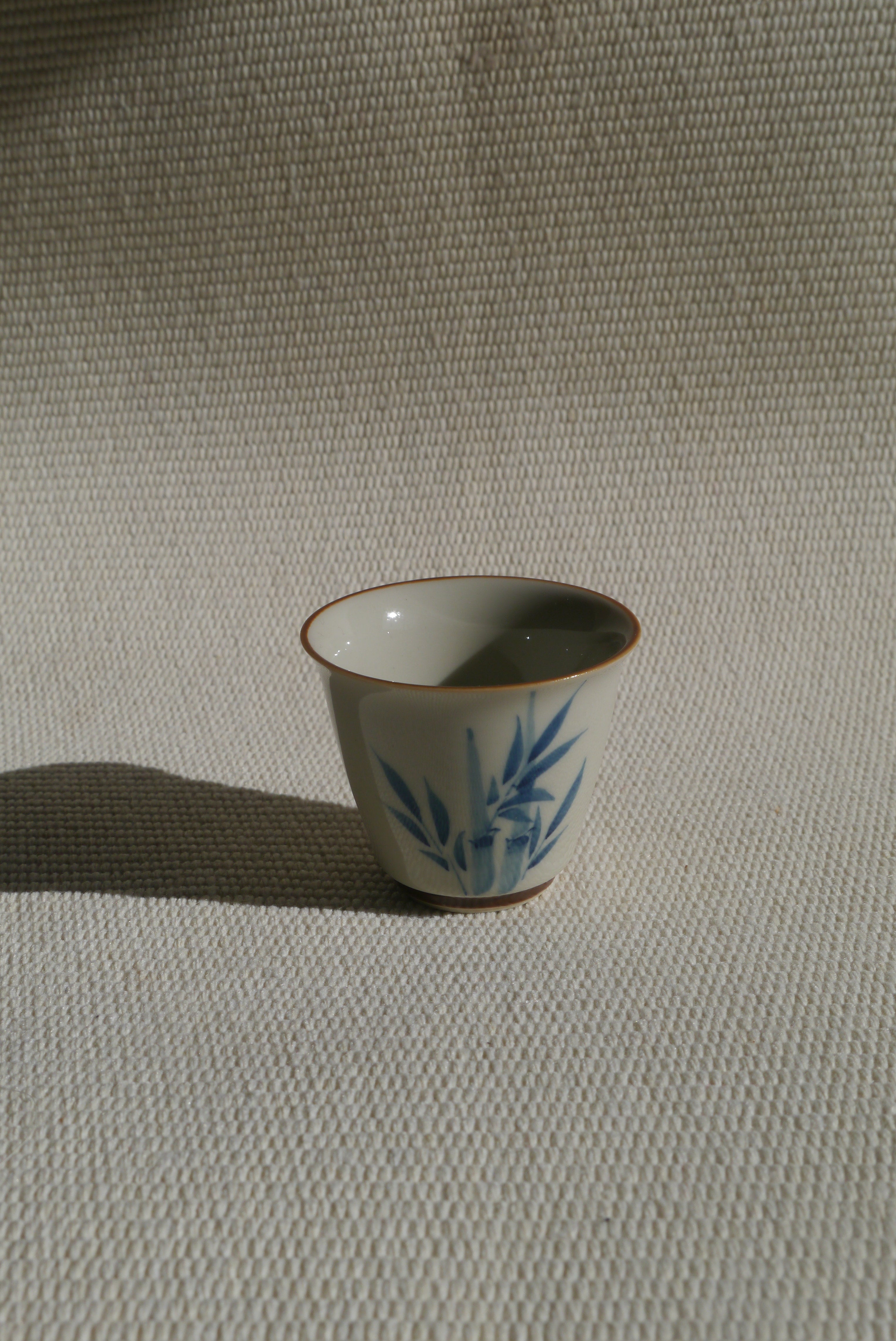 Porcelain Bamboo Teacup