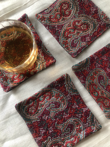 Handmade Termeh Tea Coasters